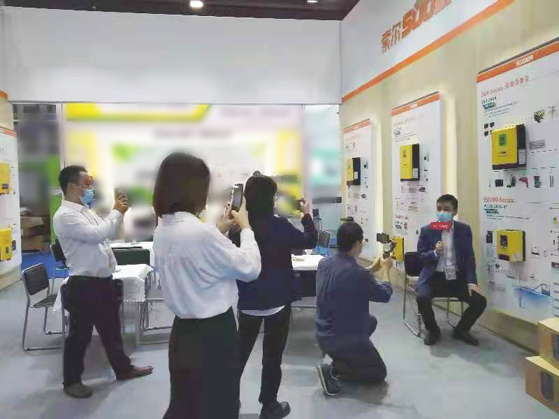 An interview at the Autumn Canton Fair